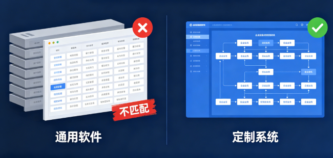 管理系统定制开发，为什么买了标准产品还是要再花一笔钱重新做？
